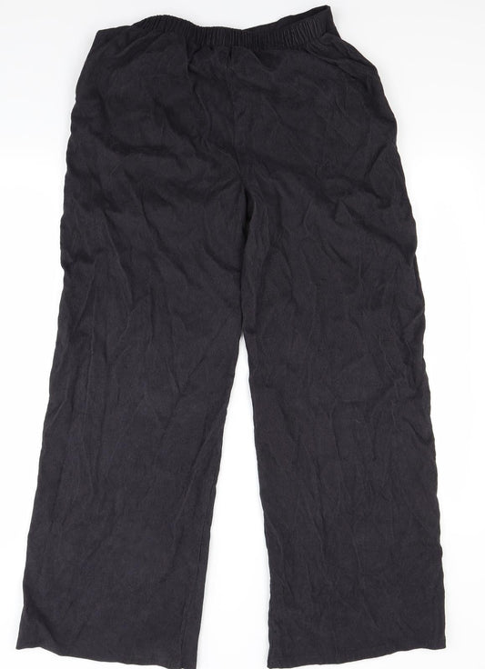 compania Fantasia Womens Black   Trousers  Size L L28 in