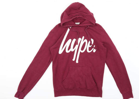 Hype Womens Purple   Pullover Hoodie Size S