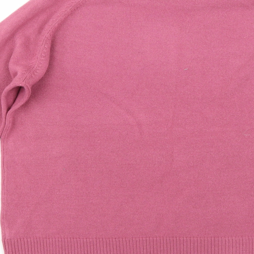 Sarah Hamilton Womens Pink   Pullover Jumper Size M
