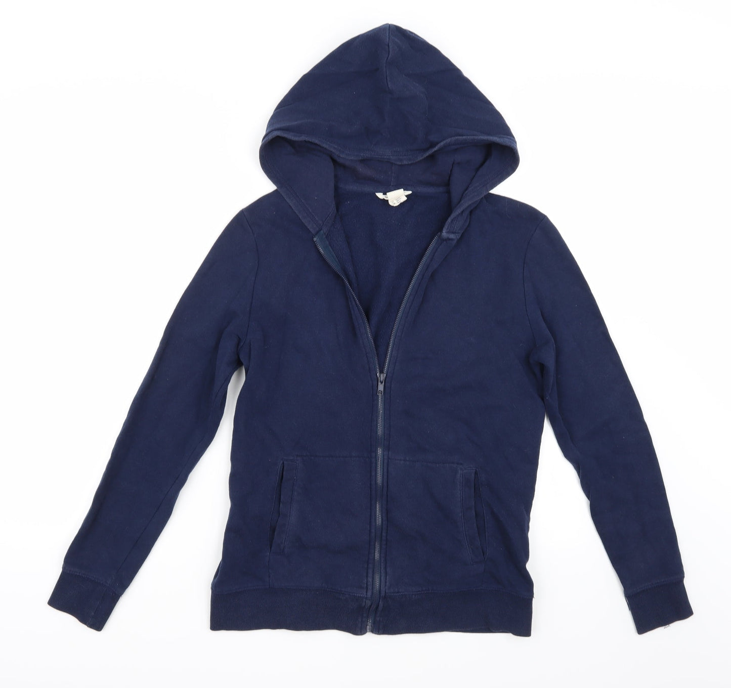 H&M Girls Blue   Full Zip Hoodie Size 14 Years