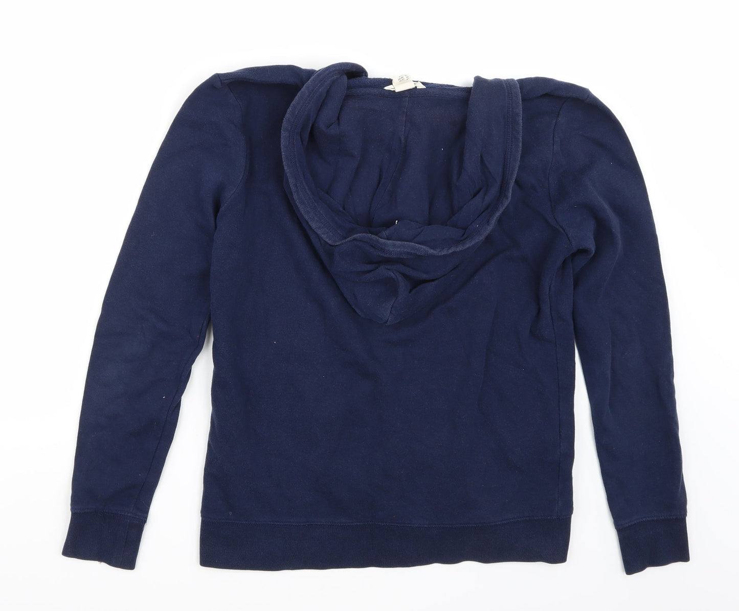 H&M Girls Blue   Full Zip Hoodie Size 14 Years