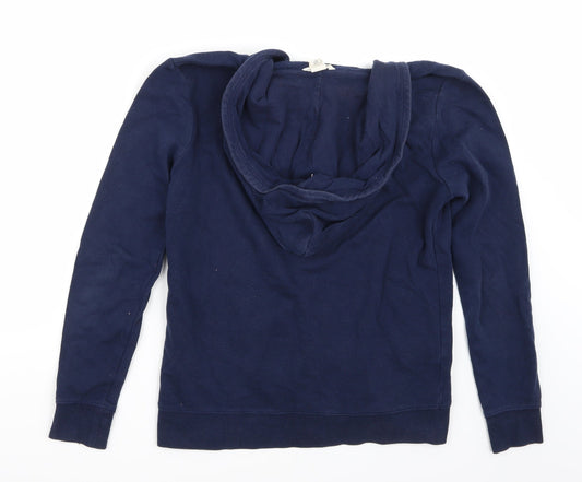 H&M Girls Blue   Full Zip Hoodie Size 14 Years
