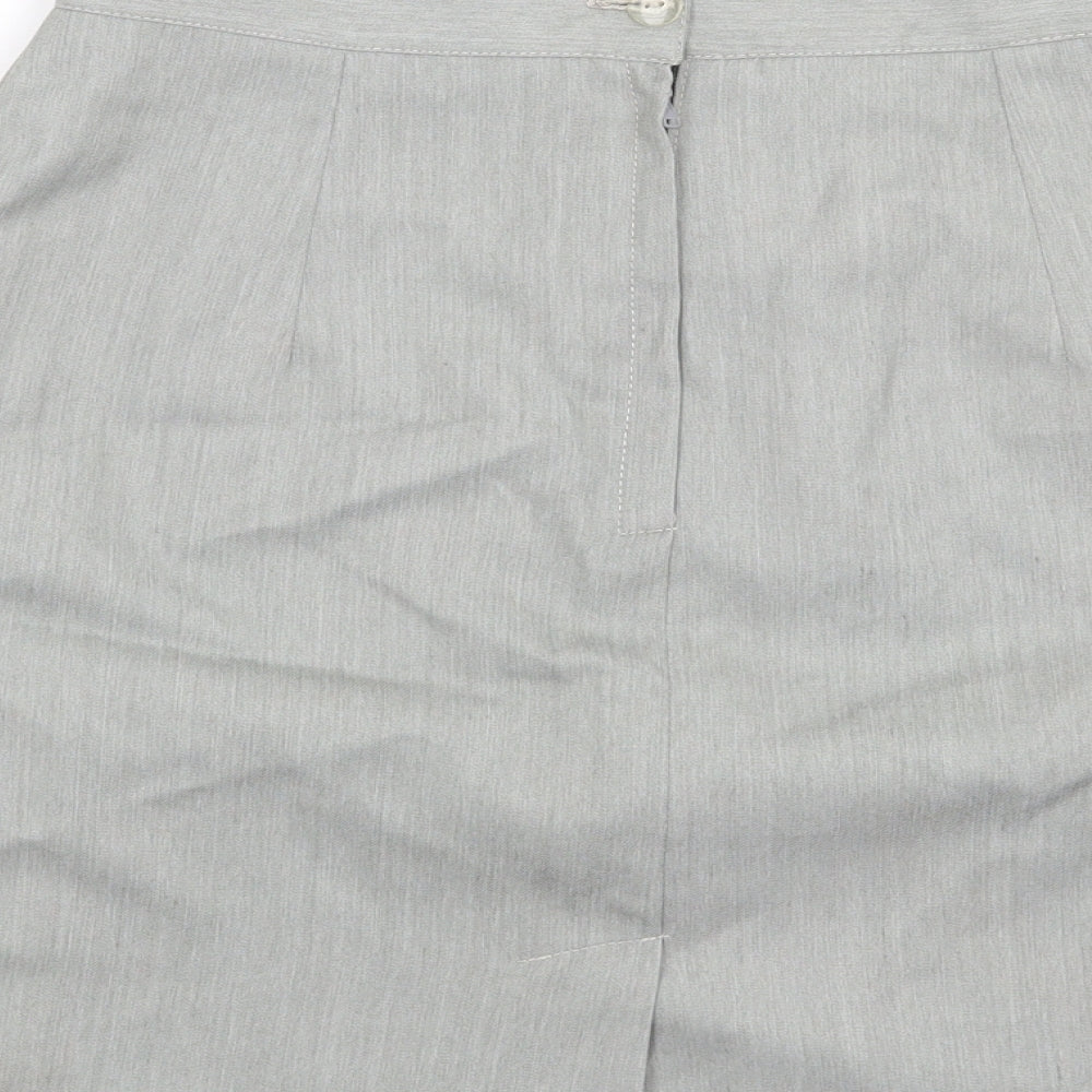 Preworn Womens Grey   Mini Skirt