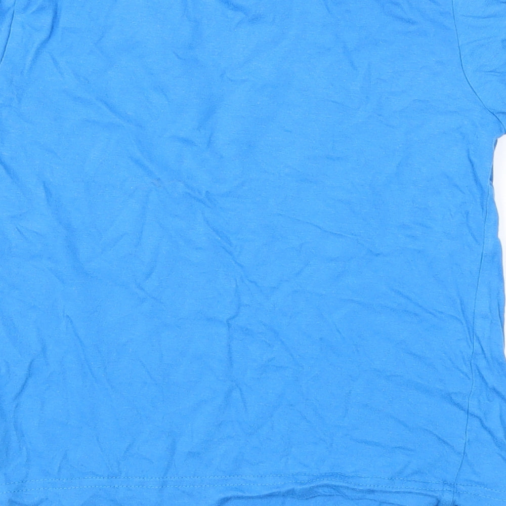 Doone Boys Blue   Basic T-Shirt Size 5-6 Years