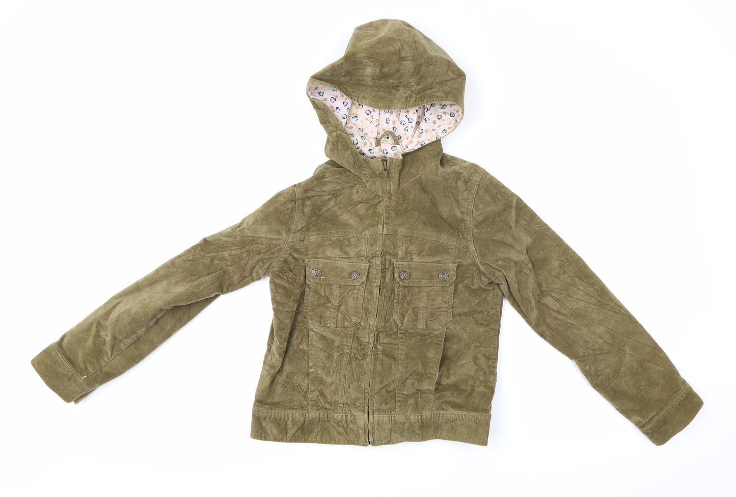 Gap Girls Green Batik Denim Jacket  Size 10-11 Years