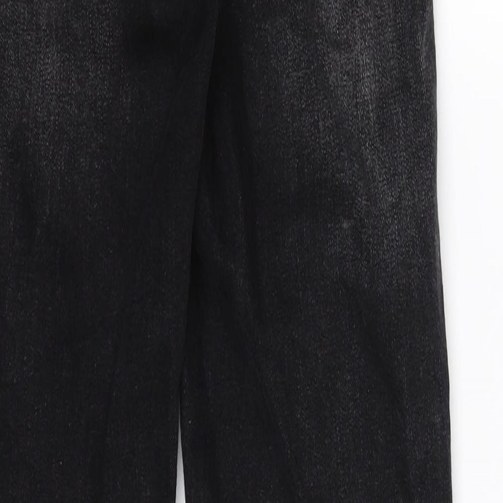 H&M Womens Black  Denim Skinny Jeans Size 8 L30 in