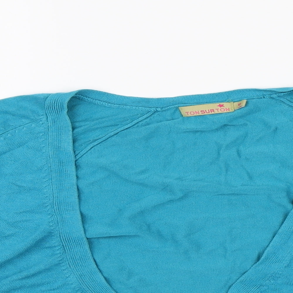 Tom Surton Girls Blue   Cardigan Jumper Size 12 Years