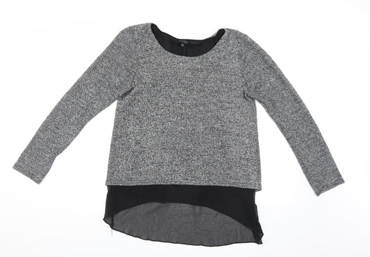 New Look Womens Grey   Pullover Jumper Size M