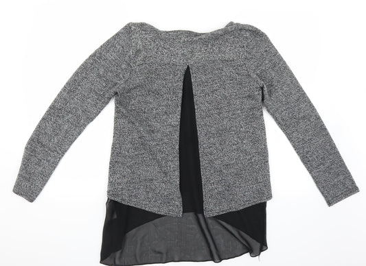 New Look Womens Grey   Pullover Jumper Size M