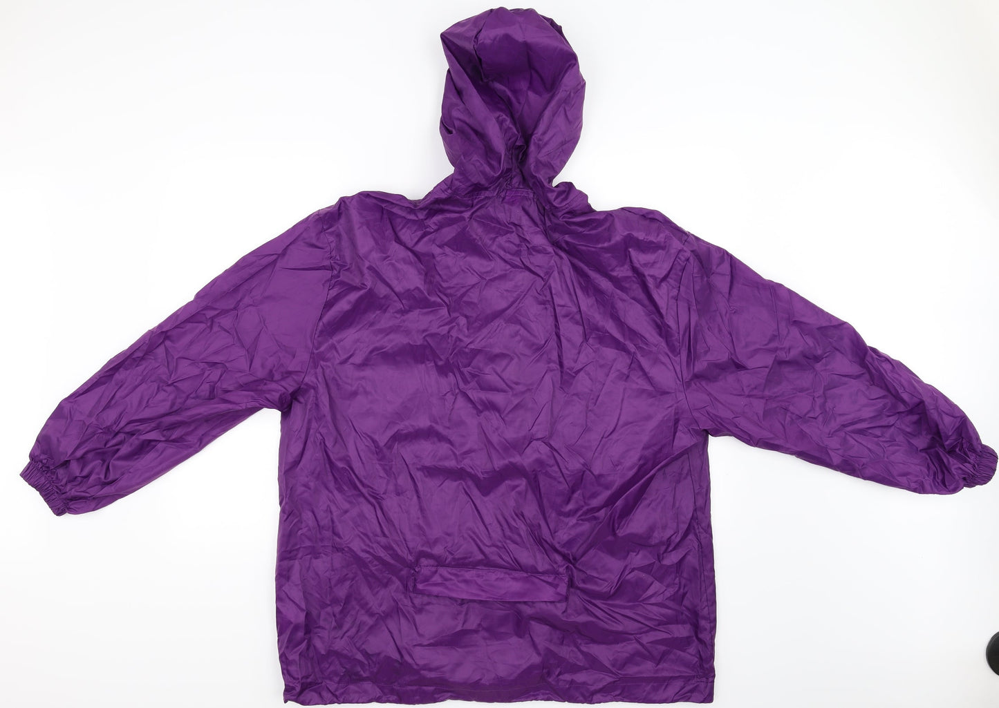 Festival Womens Purple   Rain Coat Jacket Size M