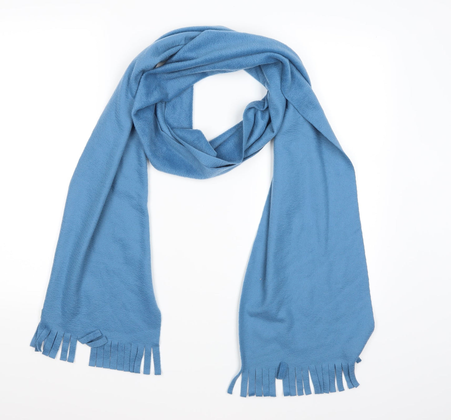 First Avenue Womens Blue  Fleece  Scarf