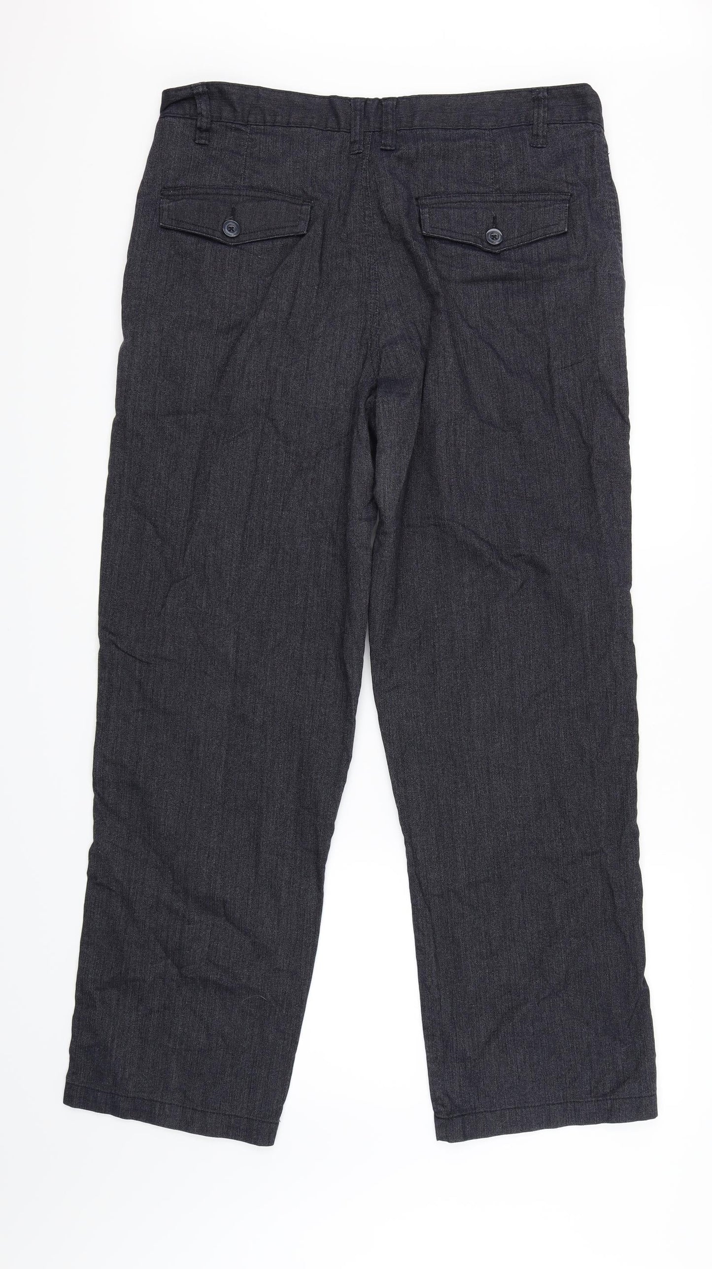 Avenu Womens Blue   Trousers  Size 16 L31 in