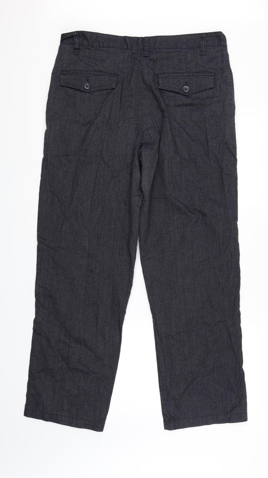 Avenu Womens Blue   Trousers  Size 16 L31 in