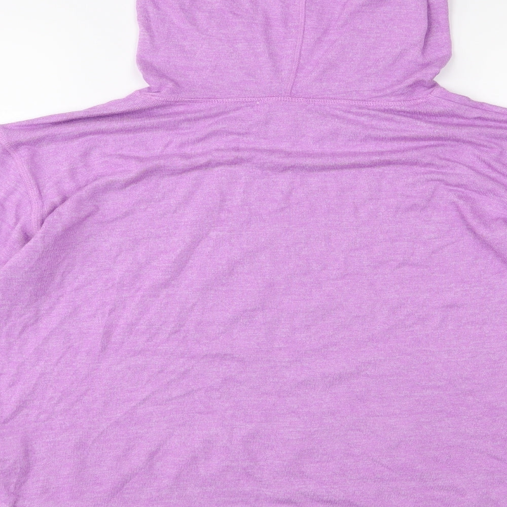 H&M Girls Purple   Pullover Hoodie Size 13-14 Years