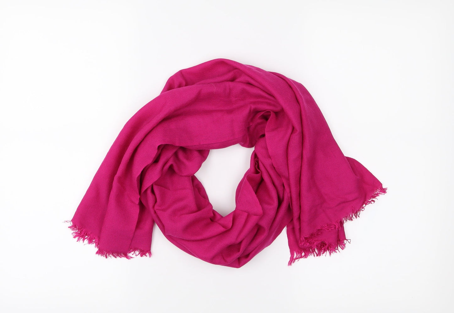 Preworn Womens Pink    Scarf