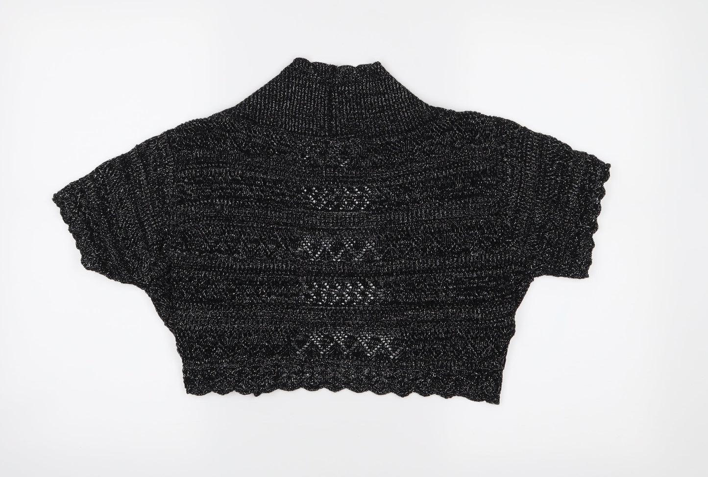 Papaya Womens Black   Cardigan Jumper Size 18