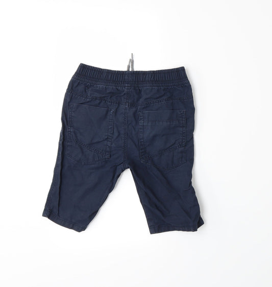 TU Boys Black   Chino Shorts Size 6 Years