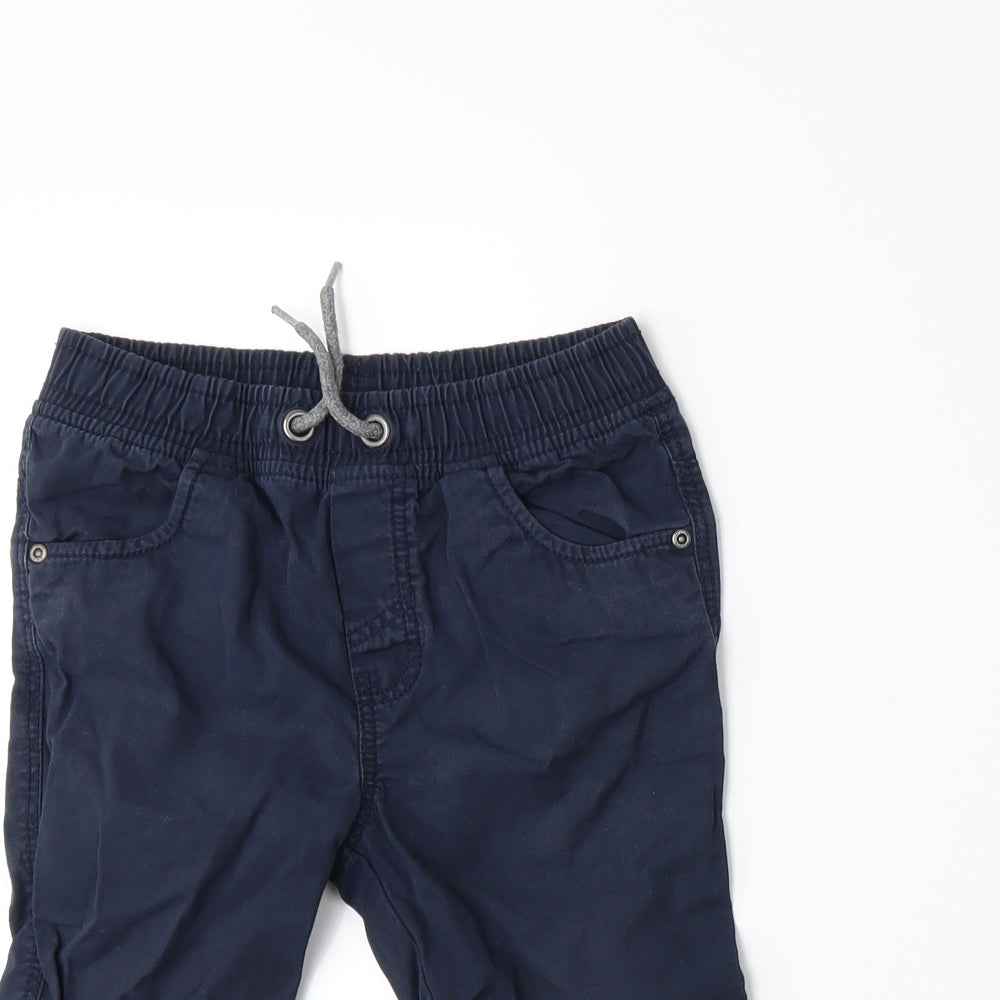 TU Boys Black   Chino Shorts Size 6 Years