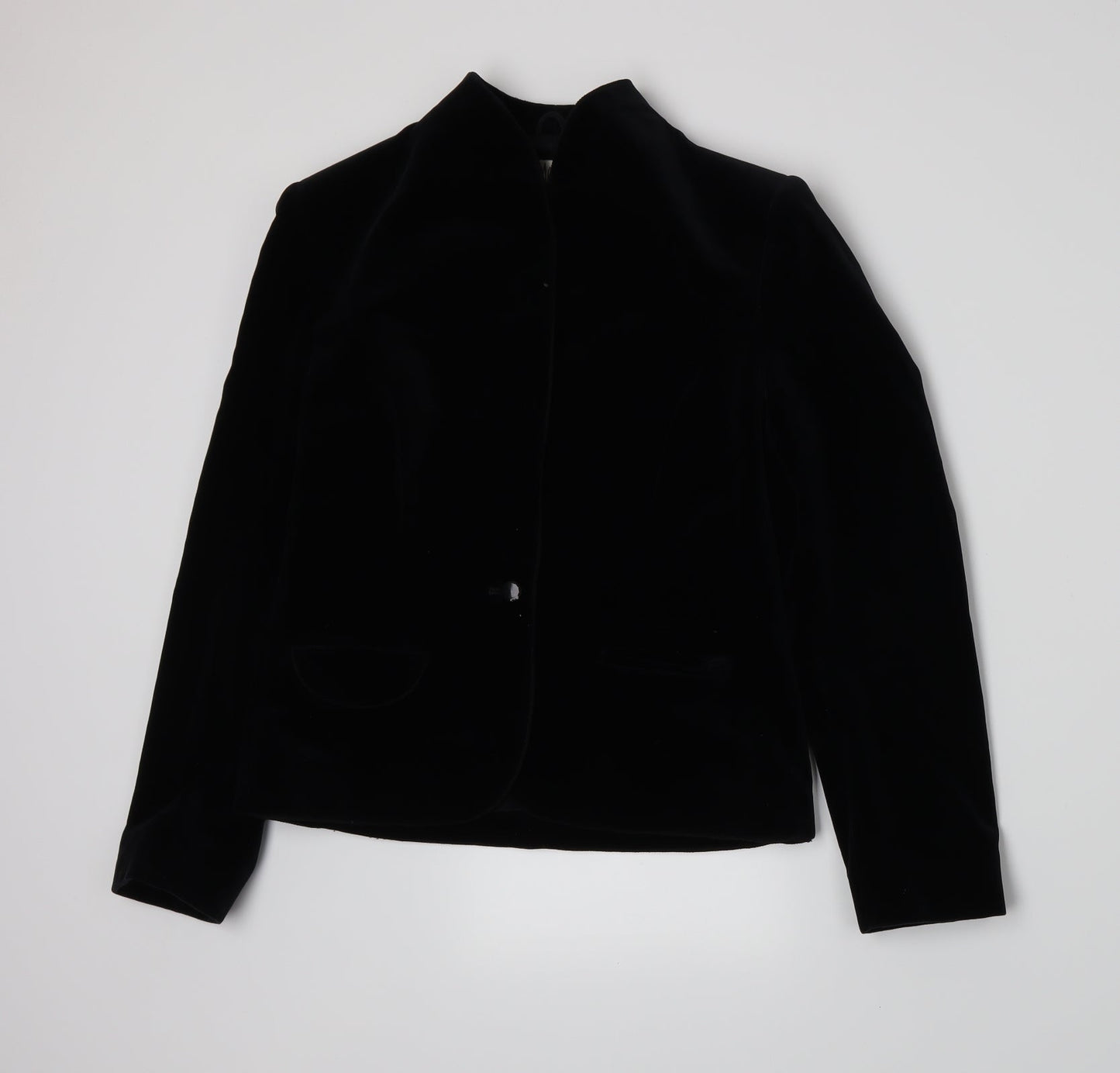 B Aetman & Co Womens Black   Jacket Blazer Size 8