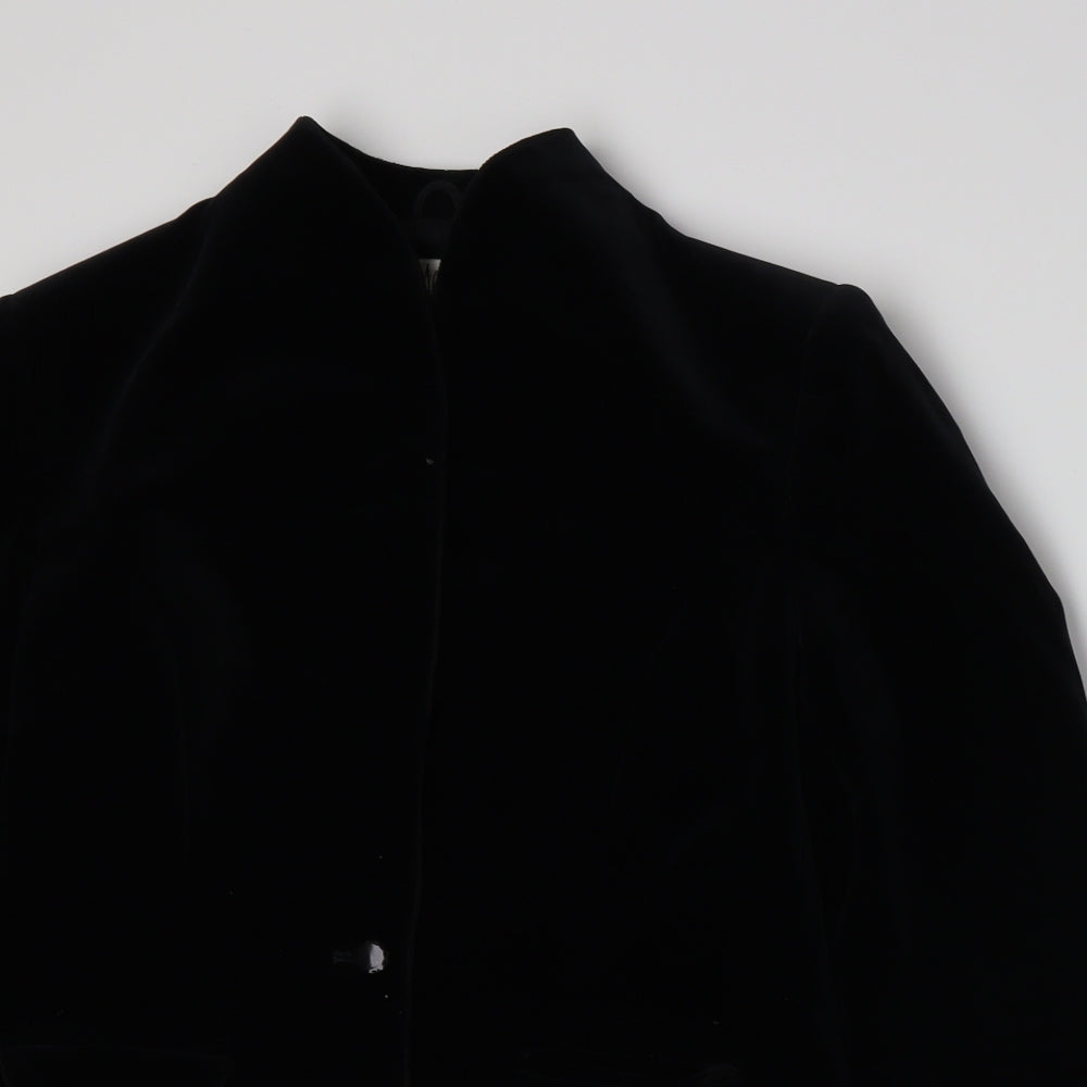 B Aetman & Co Womens Black   Jacket Blazer Size 8