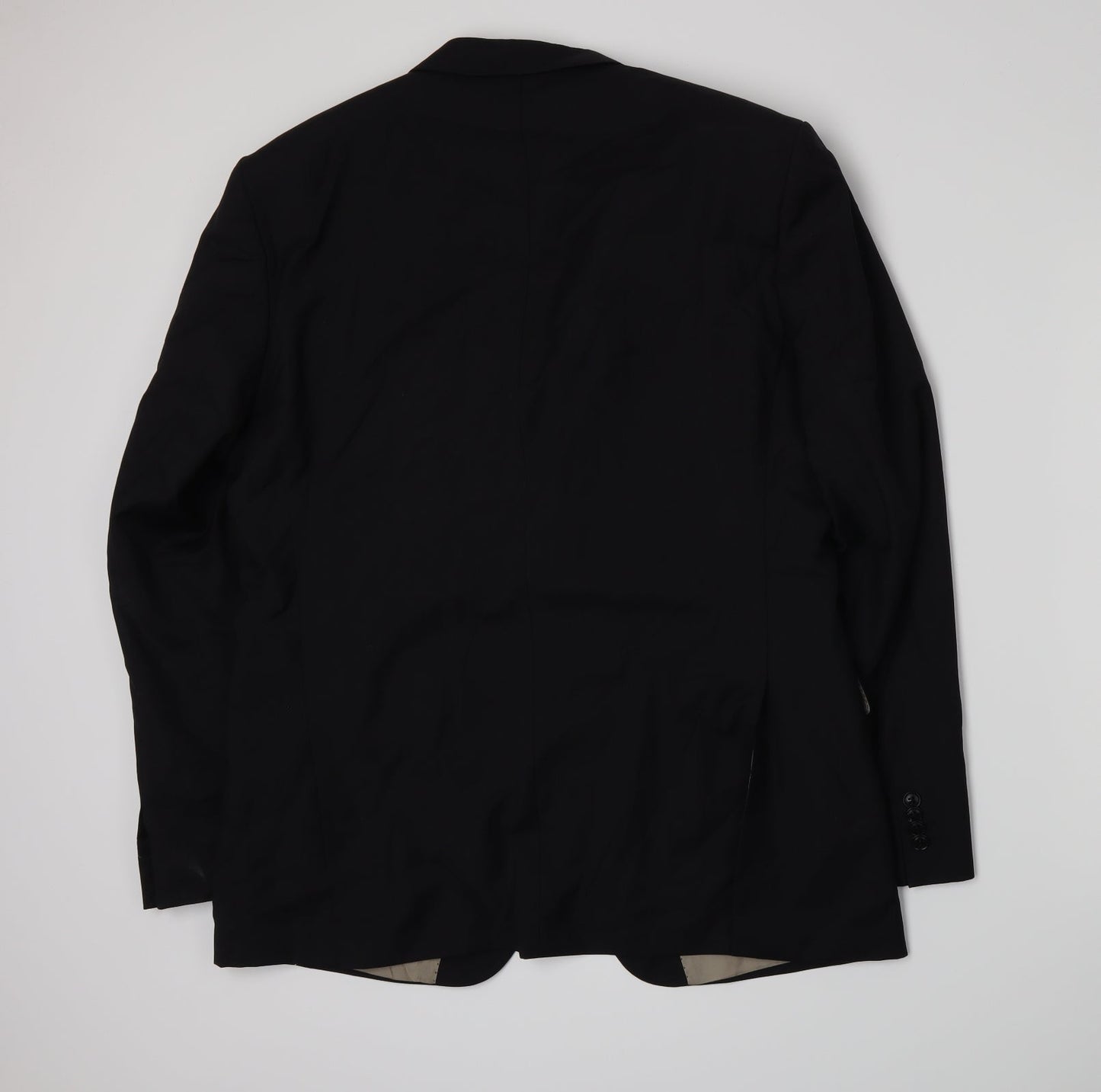 ROY ROBSON Mens Black   Jacket Suit Jacket Size L