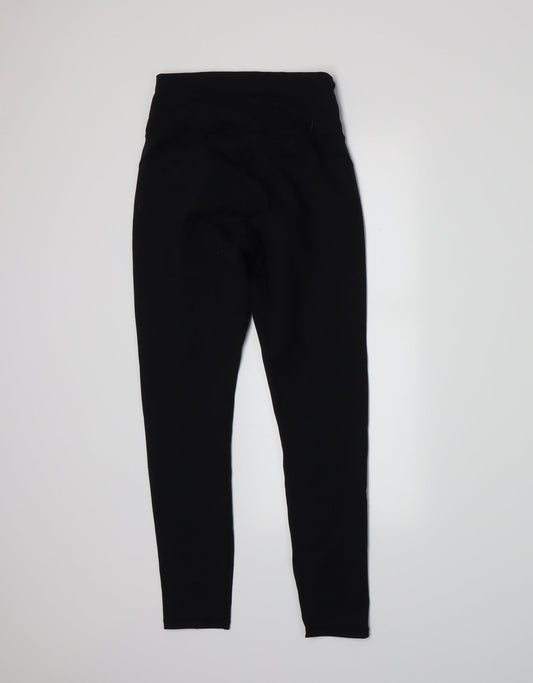 Preworn Womens Black   Capri Leggings Size XS L23 in