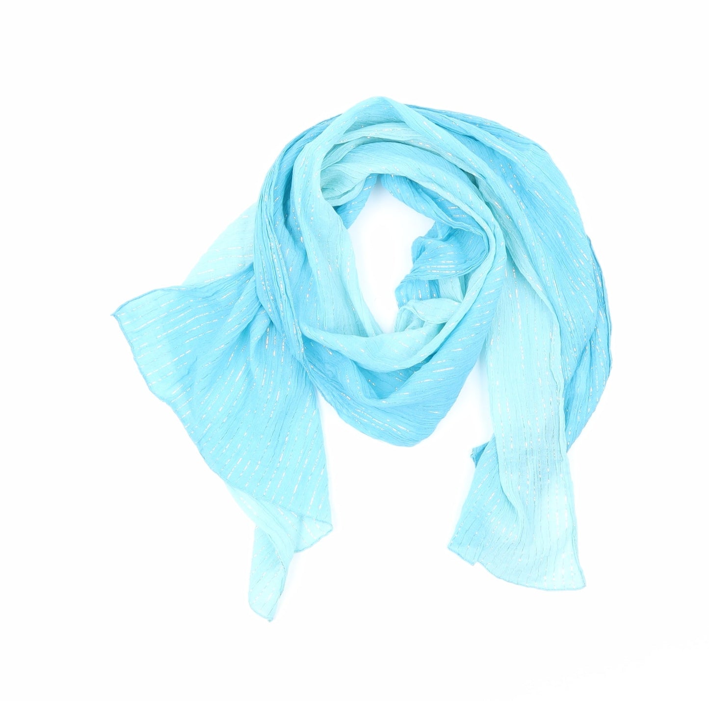 Preworn Womens Blue    Scarf