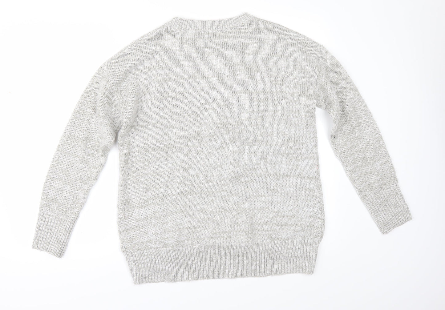New Look Womens Grey   Pullover Jumper Size S