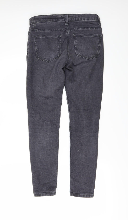 FOREVER 21 Womens Black  Denim Skinny Jeans Size 26 L28 in