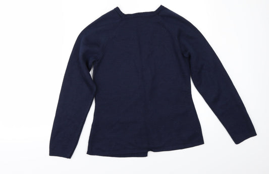 Preworn Womens Blue   Cardigan Jumper Size 6