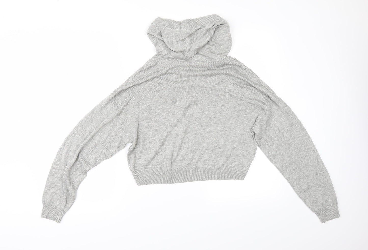Divided by H&M Womens Grey   Pullover Jumper Size M  - CROPPED
