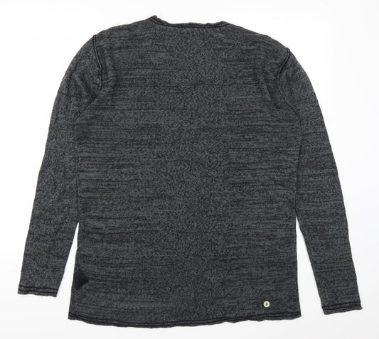 Made Mens Grey   Pullover Jumper Size S