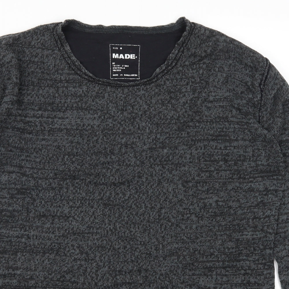 Made Mens Grey   Pullover Jumper Size S