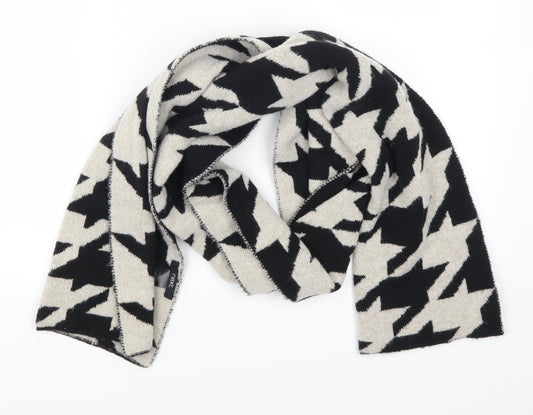 Front view of Next women’s grey herringbone scarf