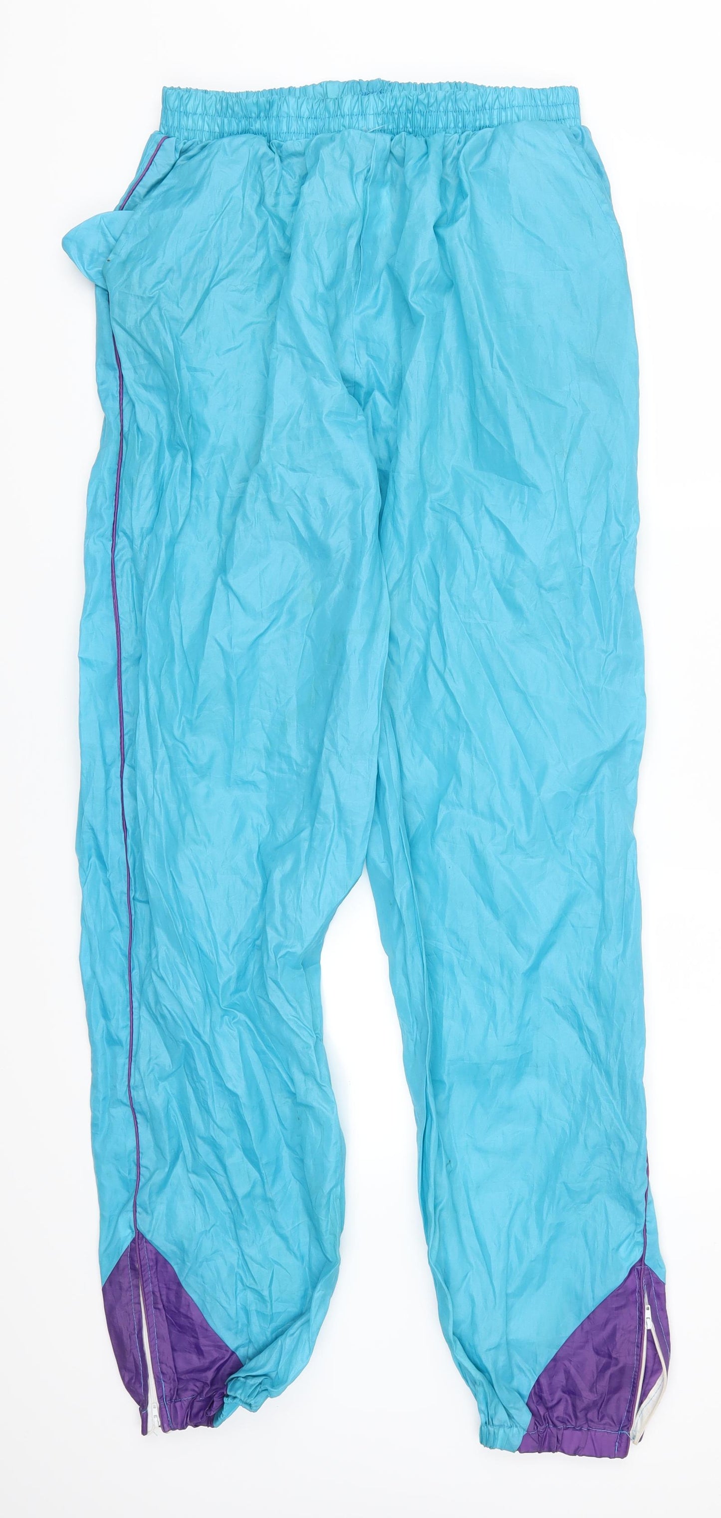 Foxxeo Womens Blue   Rain Trousers Trousers Size L L32 in