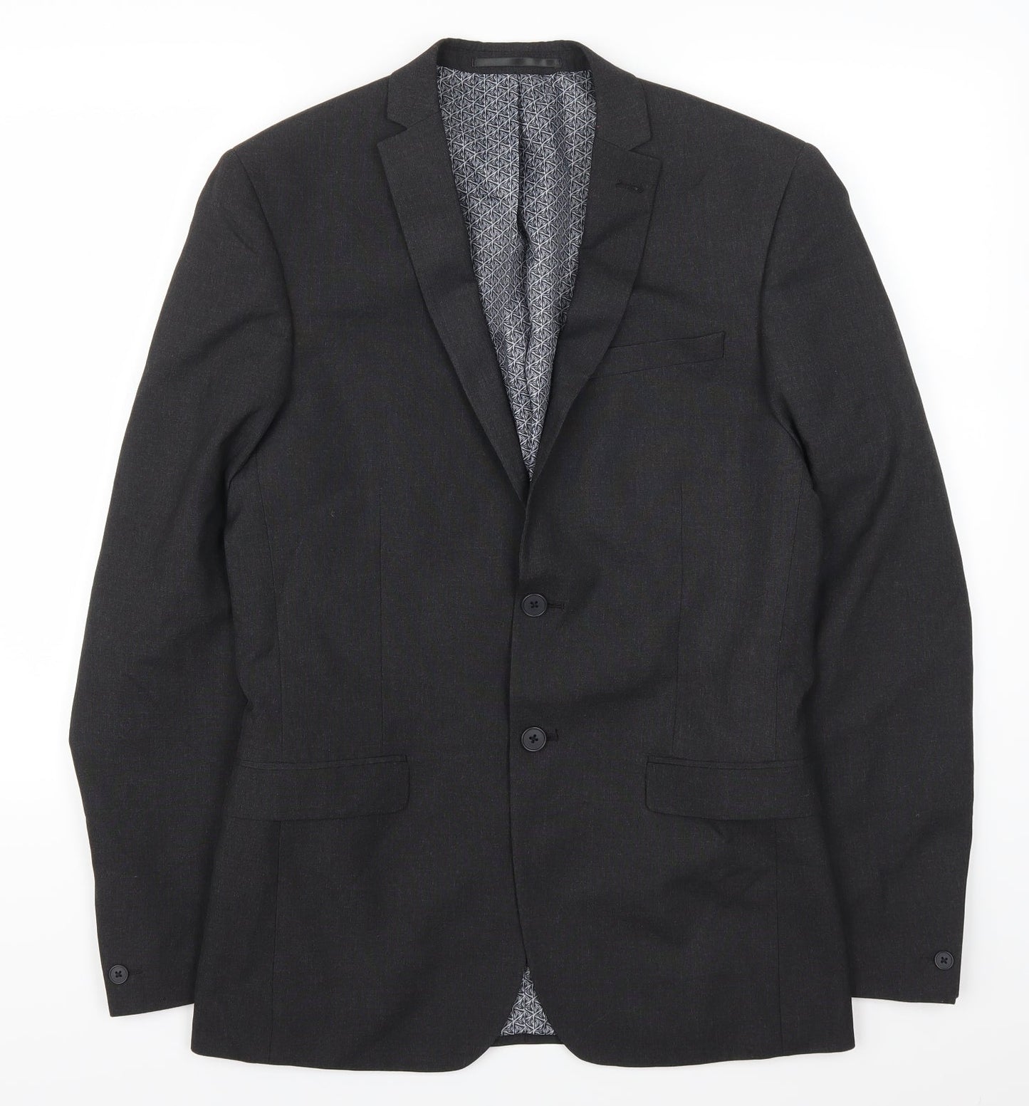 Red Herring Mens Grey   Jacket Suit Jacket Size 38