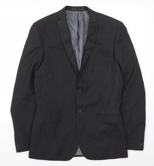 Red Herring Mens Grey   Jacket Suit Jacket Size 38