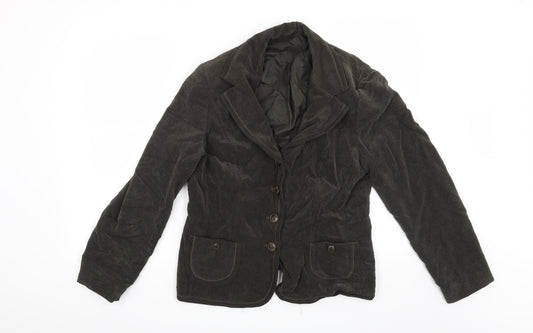 Preworn Womens Grey   Jacket Blazer Size 14