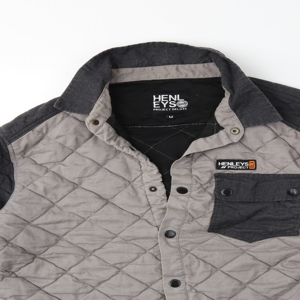 Henleys Womens Grey   Jacket Coat Size M