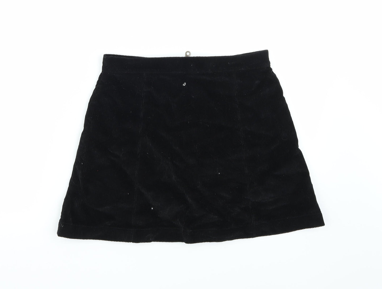 Cooperative Womens Black   A-Line Skirt Size S