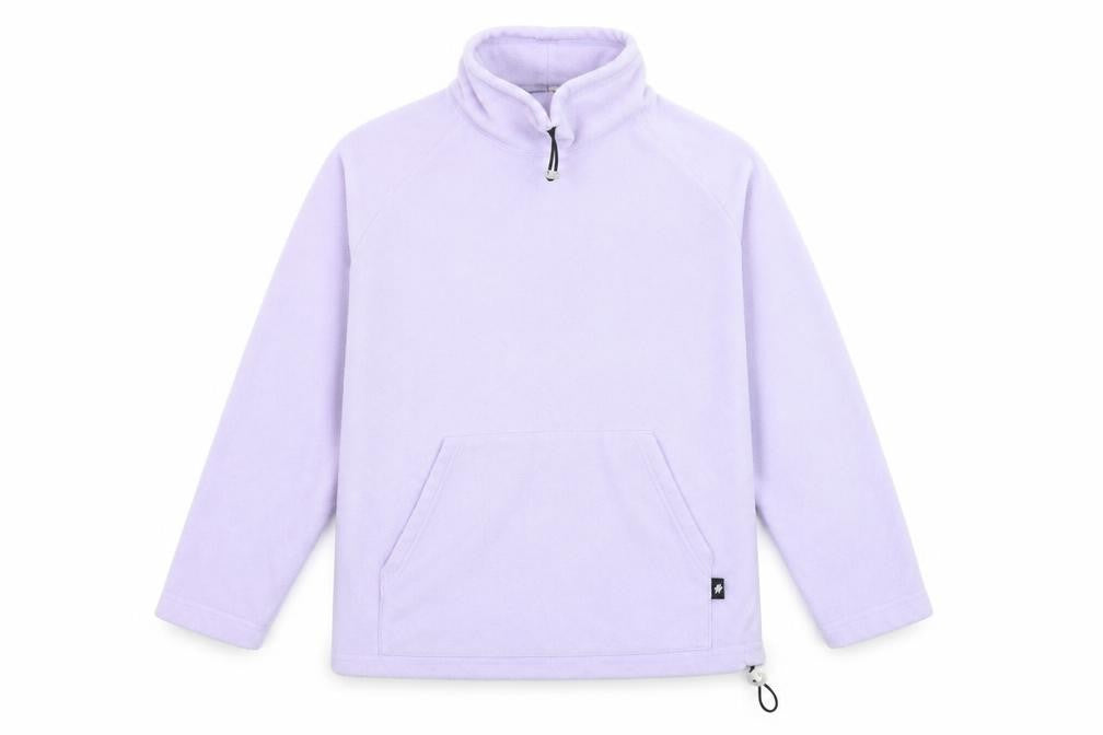 Front view of Marks & Spencer women’s purple jumper, size UK 12