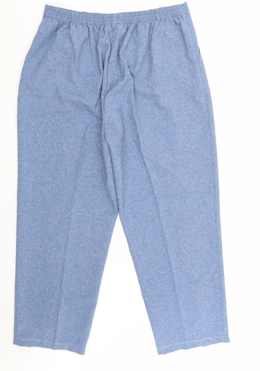 Classics Womens Blue   Trousers  Size 18 L27 in