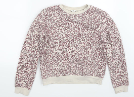 H&M Womens White   Pullover Jumper Size XS