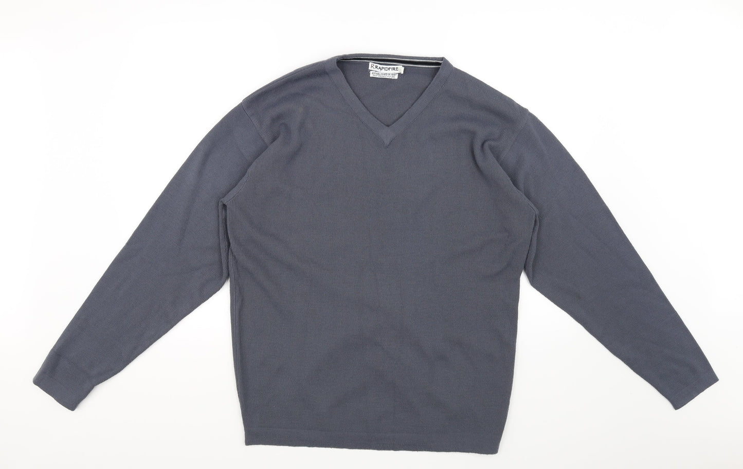 rapidfire Mens Grey   Pullover Jumper Size S