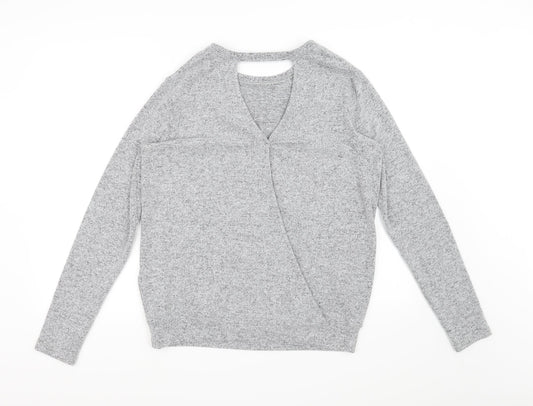Dorothy Perkins Womens Grey   Pullover Jumper Size 12