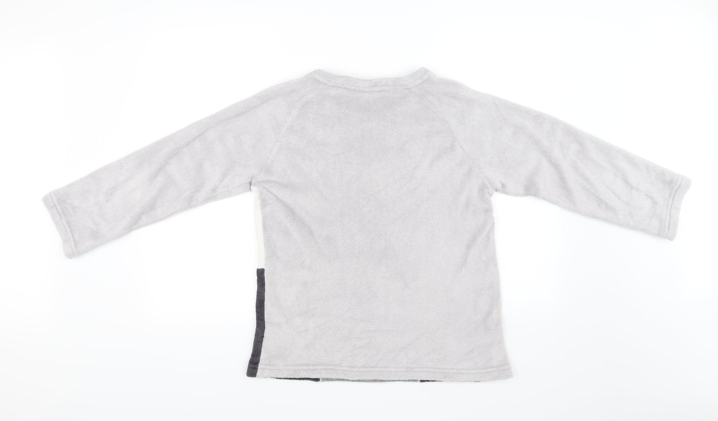 Feel Fabulous  Girls Grey Solid  Top Pyjama Top Size 12 Years