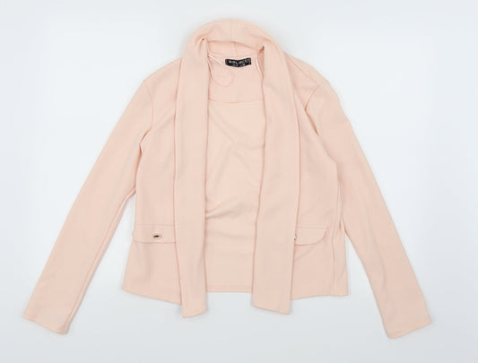 Select Womens Pink   Jacket Blazer Size 10