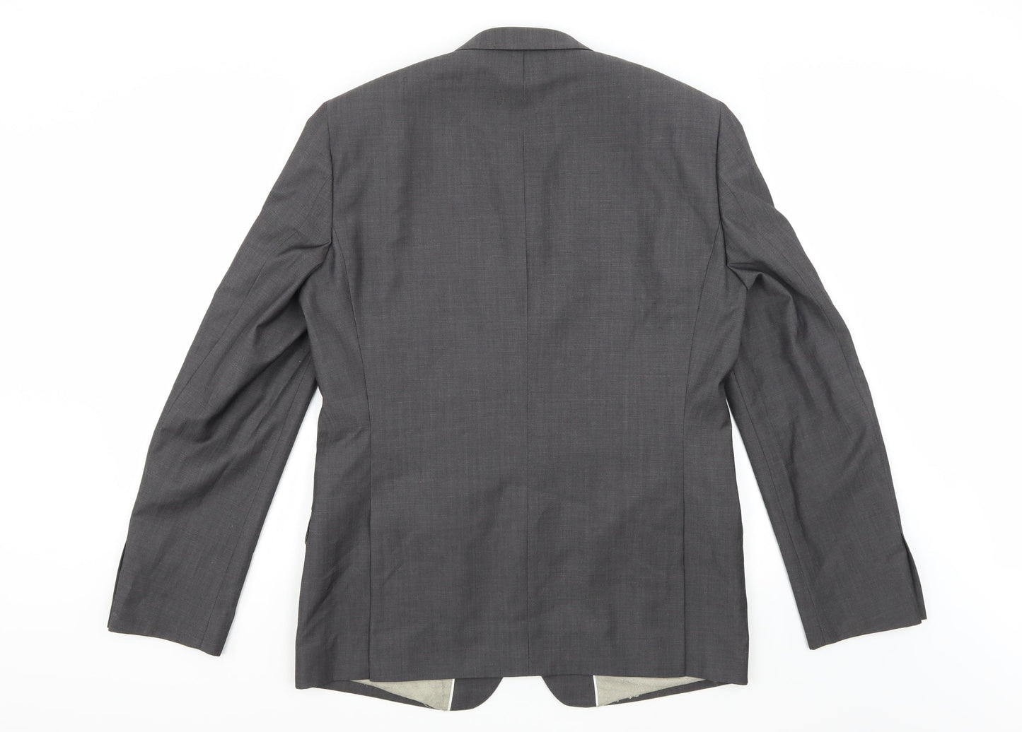 NEXT Mens Grey  Rayon Jacket Suit Jacket Size 42