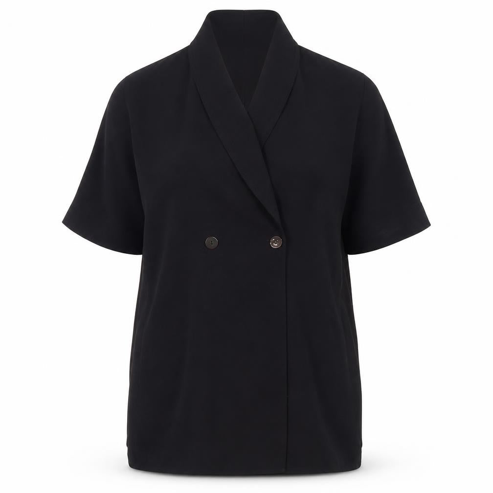Front view of Wallis women’s black jacket, size UK 10