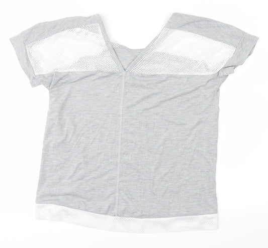 target active Womens Grey   Basic T-Shirt Size 8